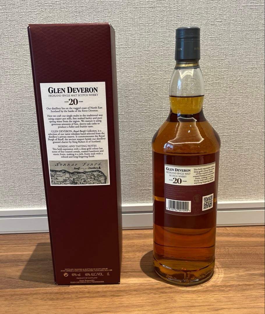 GLEN DEVERON 20年 40度 1000ml (グレンデベロン)