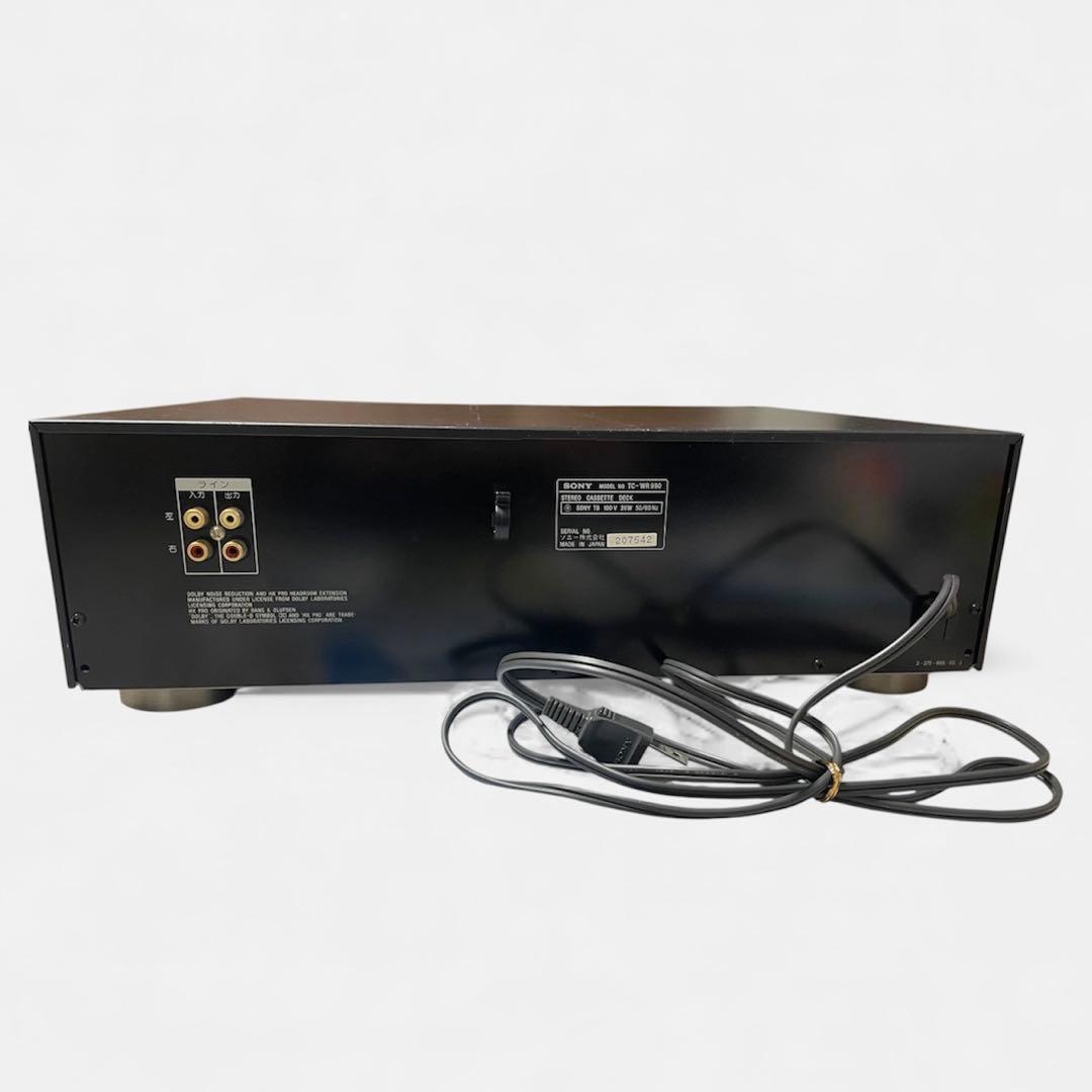 SONY カセットデッキ　TC-WR990 ジャンク