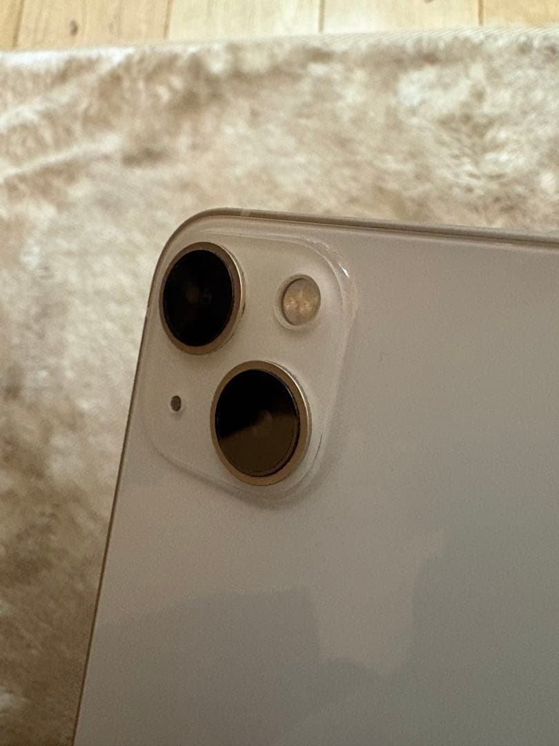 （中古品）Apple iPhone 13 ホワイト 本体　SIMフリー