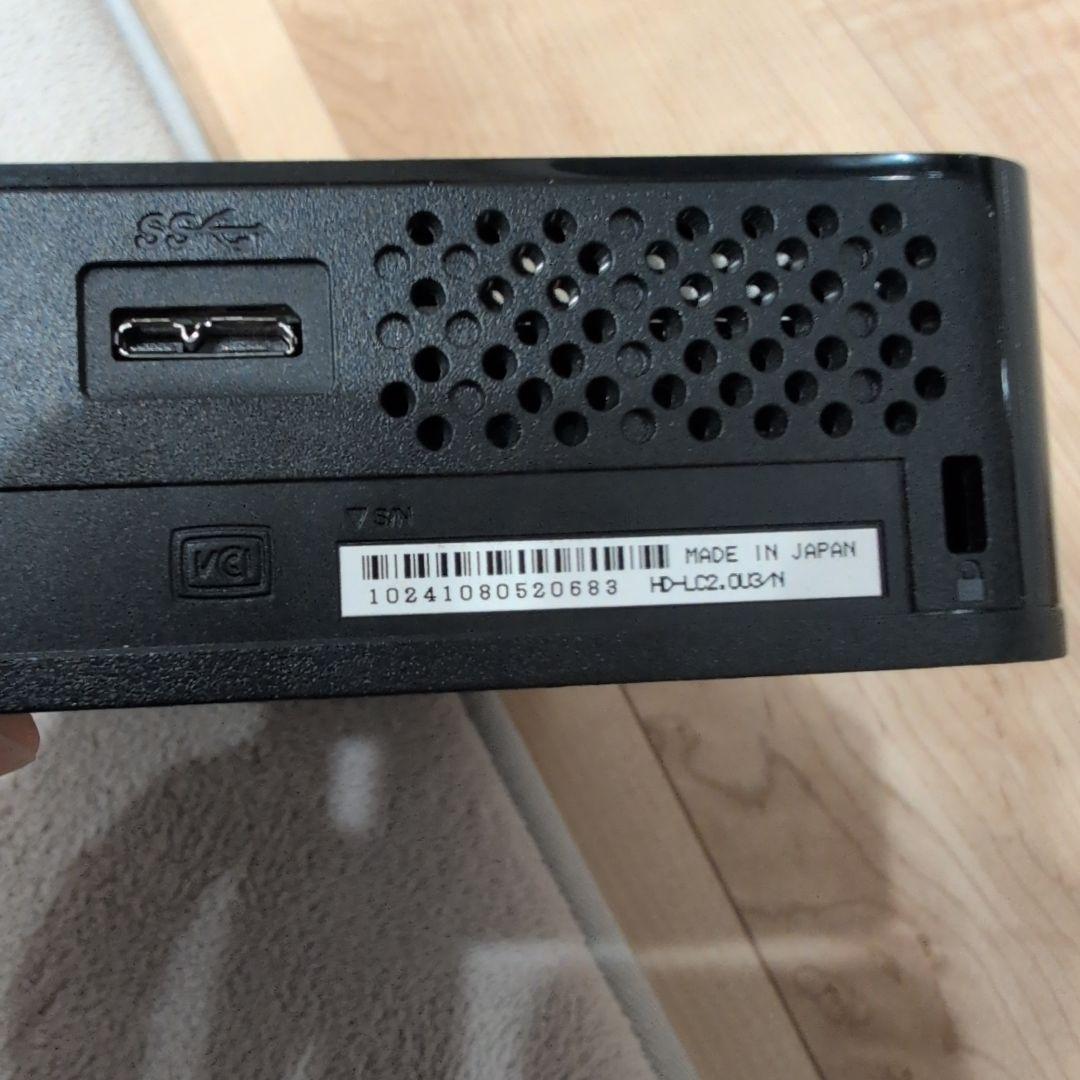 バッファロー 外付けHDD 2TB Buffalo