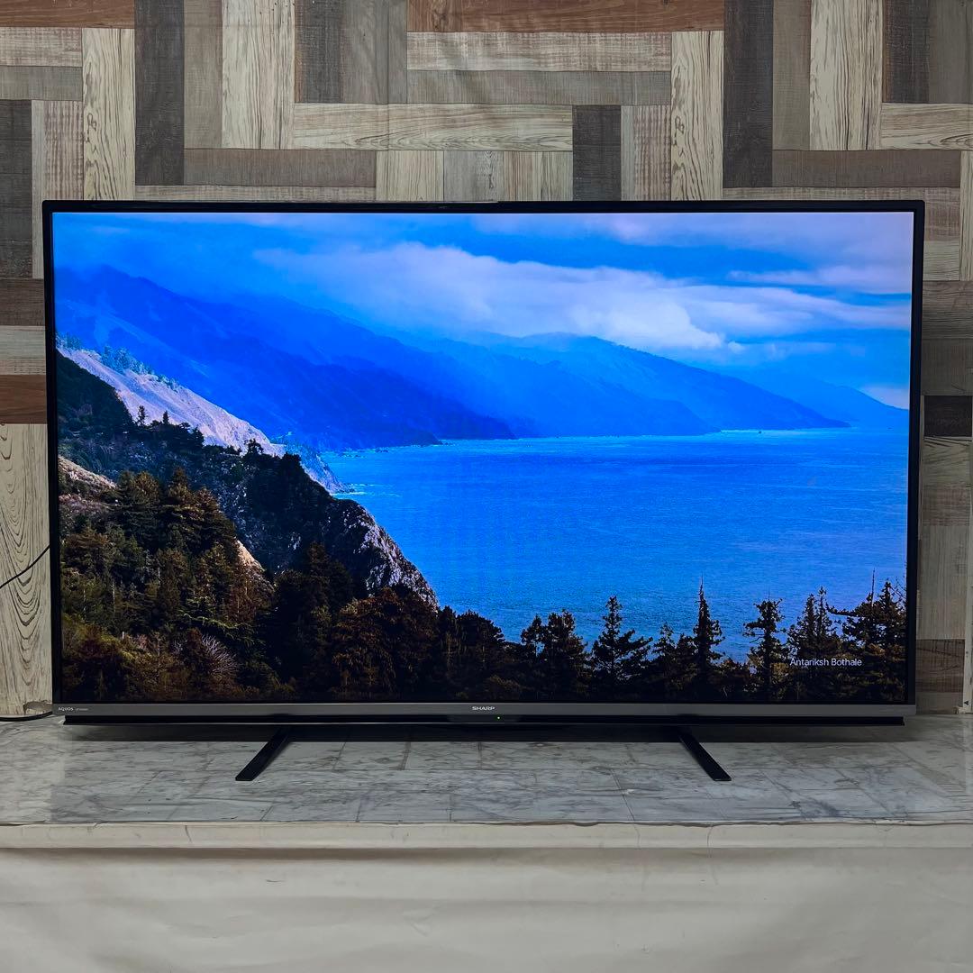 即日受渡❣️全国送料込シャープ国産55型テレビ4KYouTube.Netflix