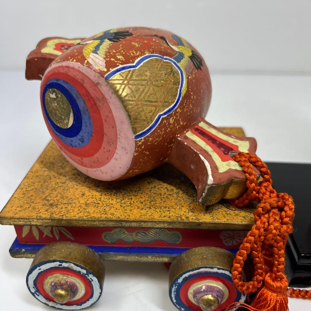 平安まるや平蔵　御所人形槌車引　共箱　東Y7-0603⑥タニチ