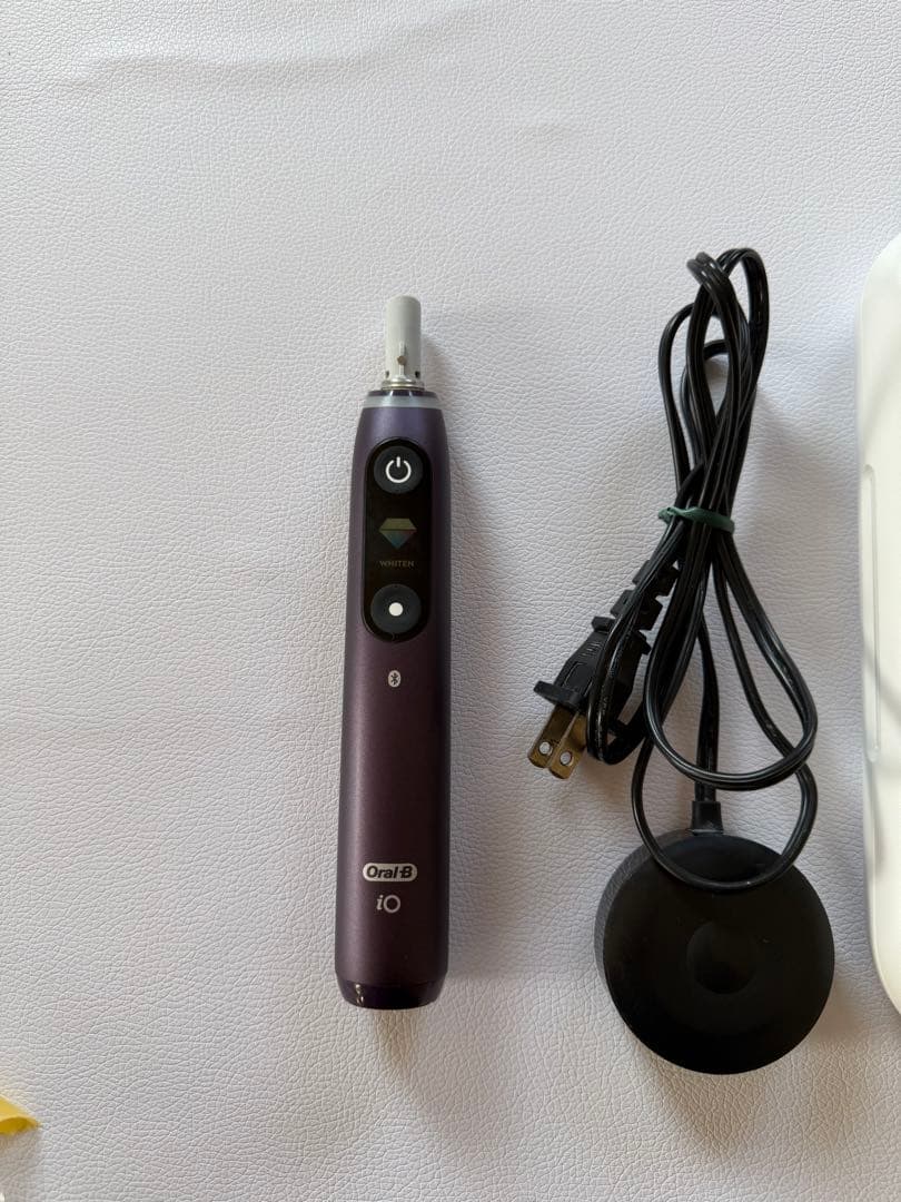 ブラウン　Oral-BiO8 電動歯ブラシ 充電ケーブル　トラベルケース　紫