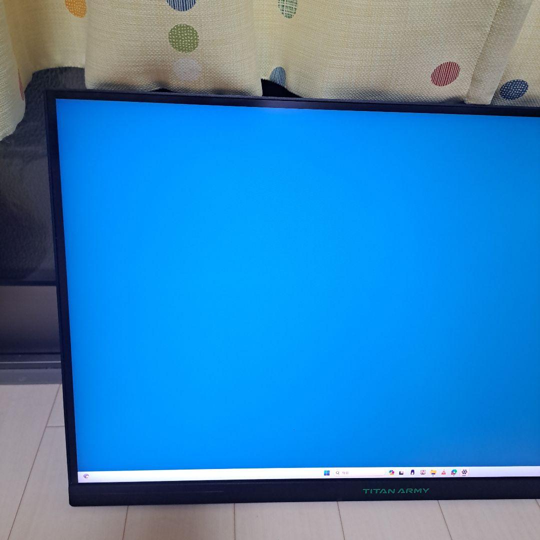 美品～普通TITAN ARMY P2710V MAX 4K 160hzゲーミング
