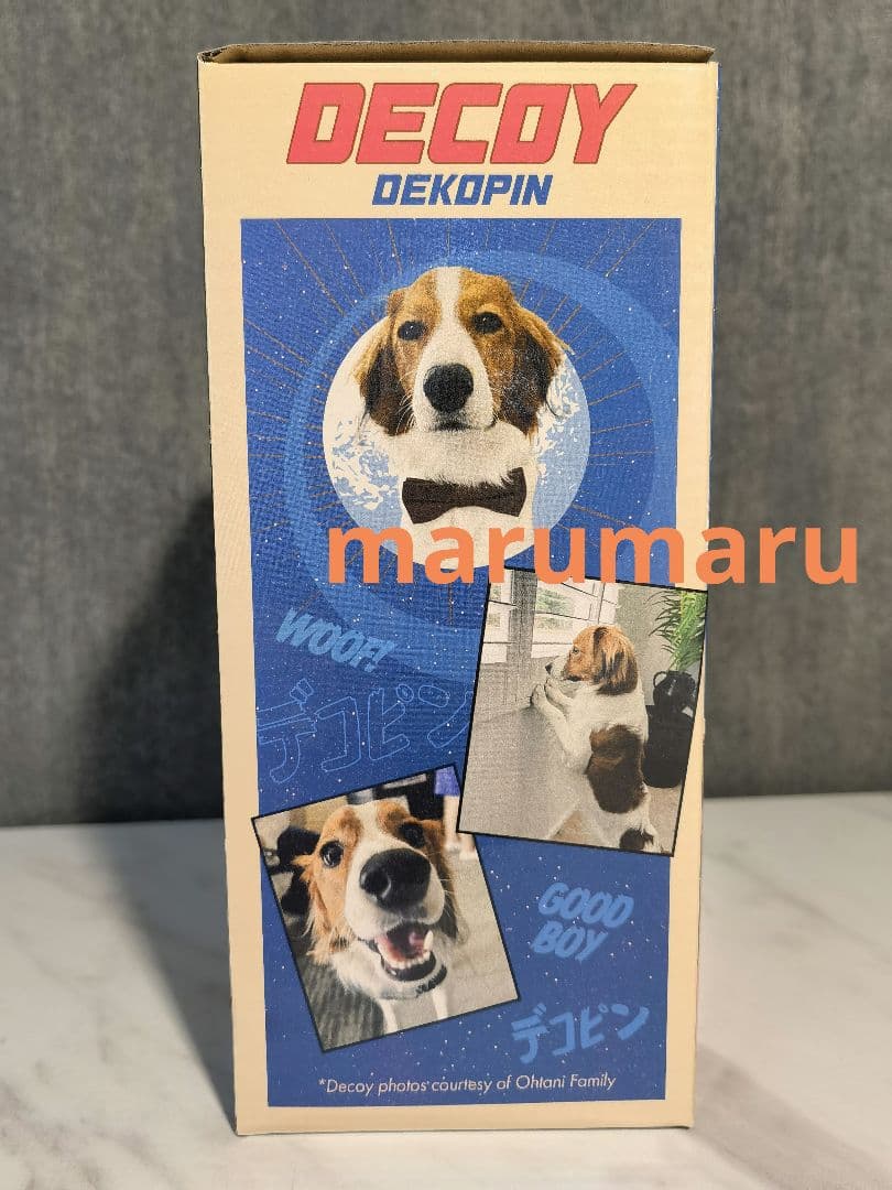 [本物]8月28日来場者限定 大谷翔平&デコピン ボブルヘッド ドジャース ⑥