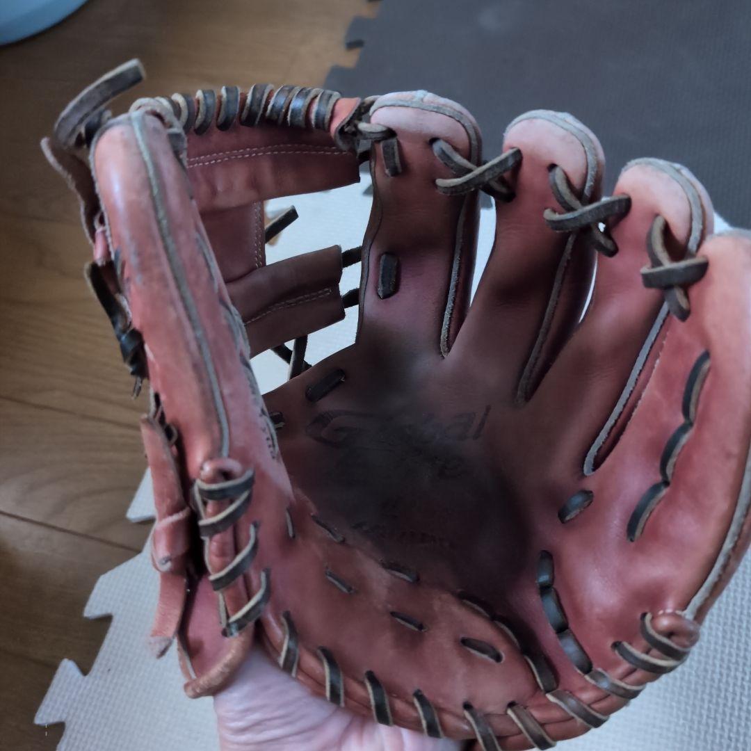 Mizuno Global Elite 軟式グローブ ブラウン