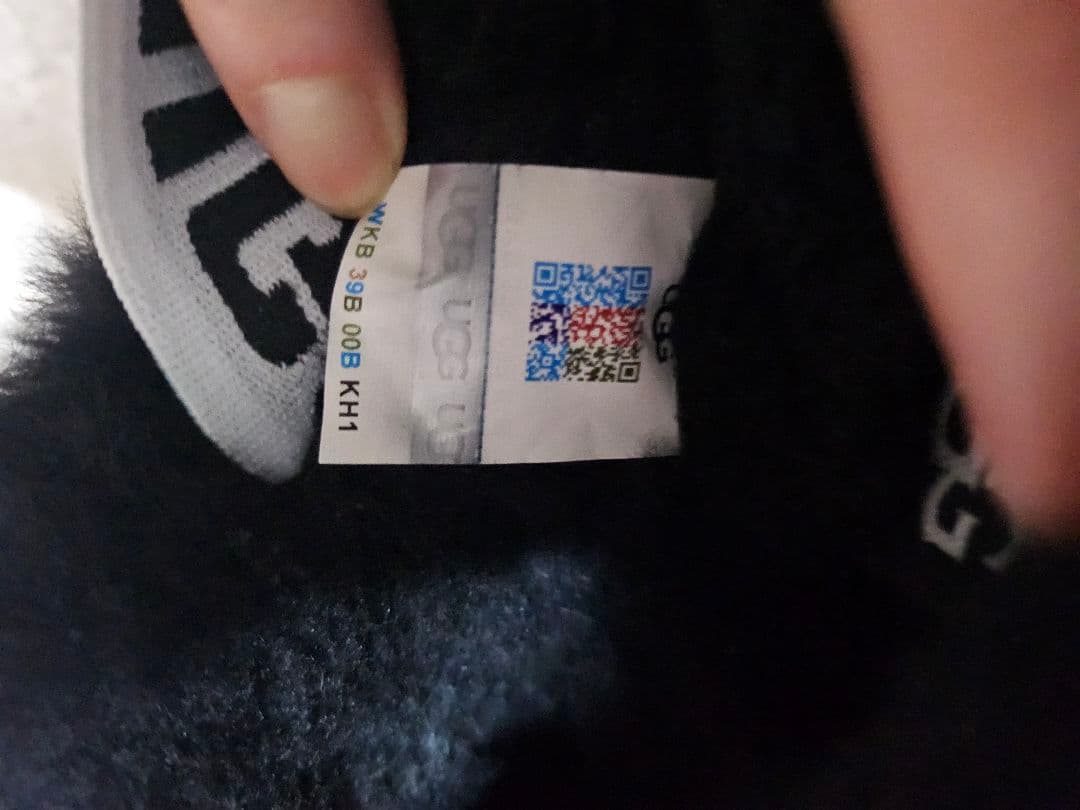 1度着用☆正規品UGGファンケット24㎝