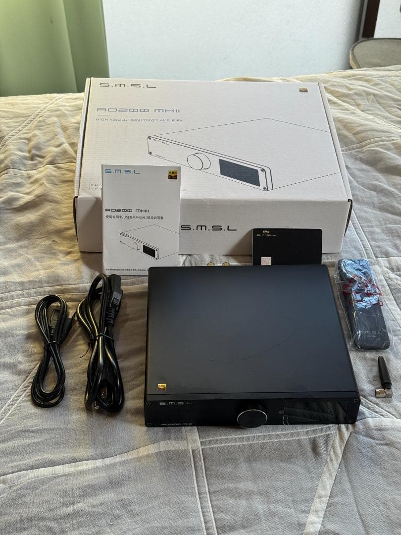 S.M.S.L AO200 MKII パワーアンプ DAC 美品 付属品完備