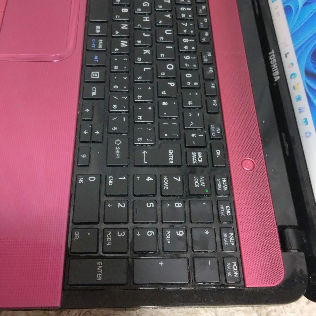 千１４ CPUi7 メモリ8GB カメラ Office ピンクノートパソコン