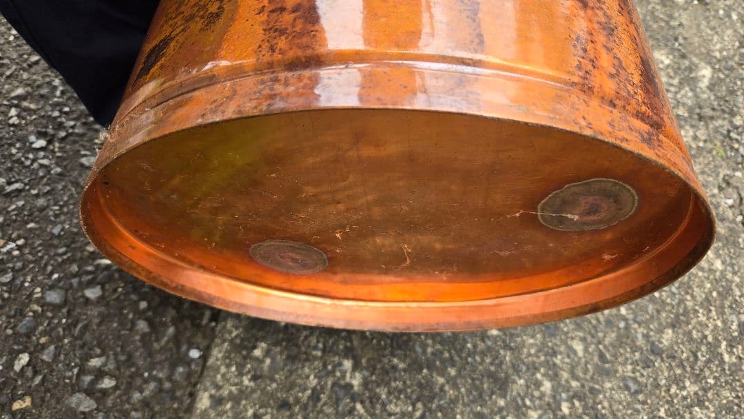 銅　ブロンズ　　傘立て　ヴィンテージ