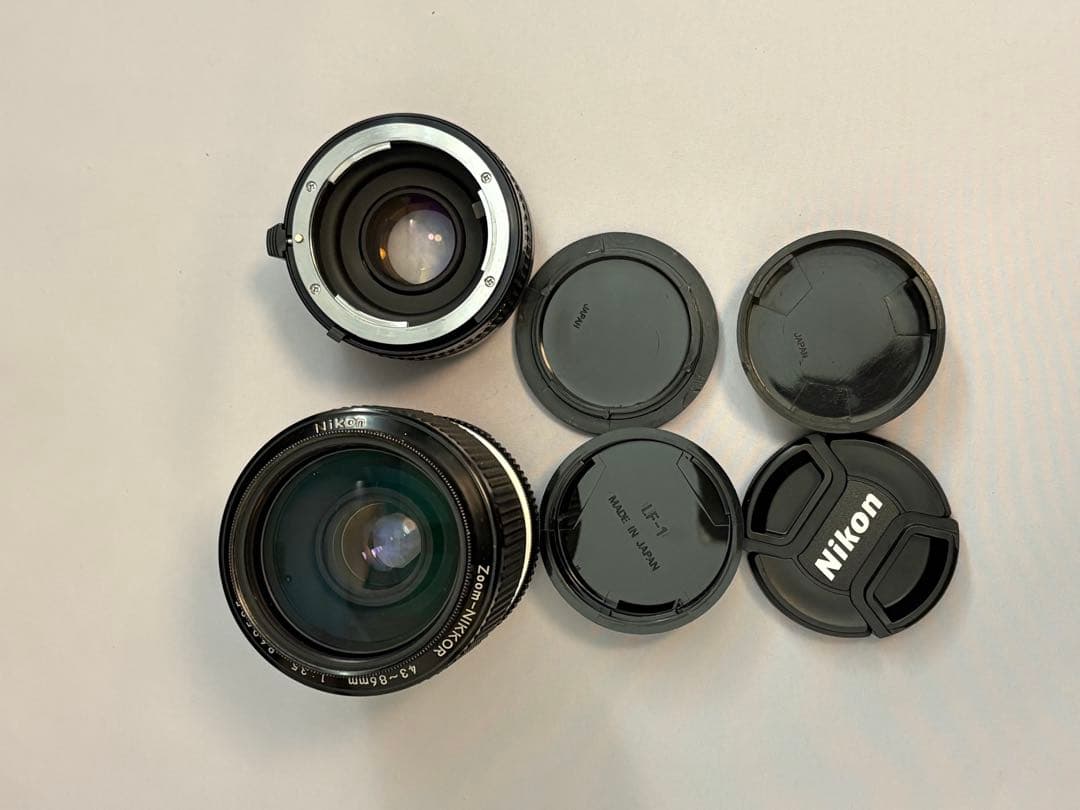 Nikon FE MD-11 43-86mm テレプラス付 現状品