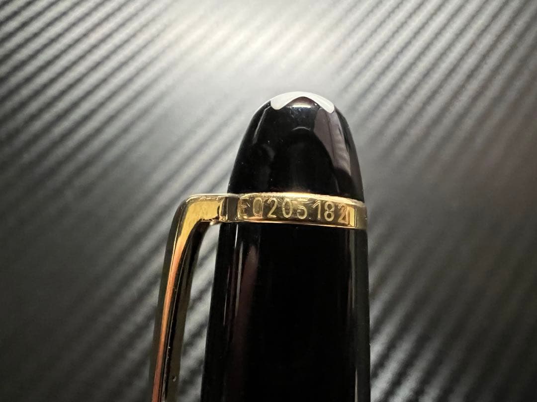 未使用に近い モンブラン 163 ブラック クラシック ボールペン