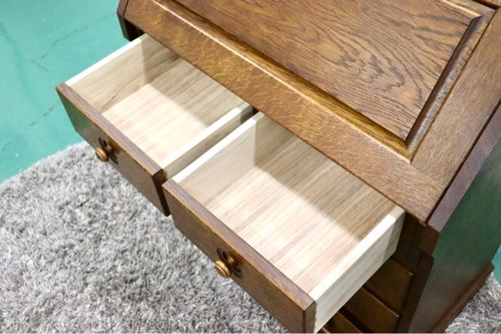 GMFH194○えぞ民芸家具 / 蝦夷民芸家具 クレア ライティングビューロー