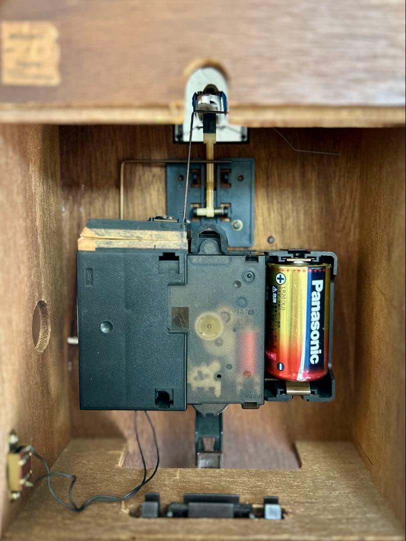 CITIZEN カッコーチロリアン　鳩時計　ふいご式クオーツ　彩色仕上　完動品