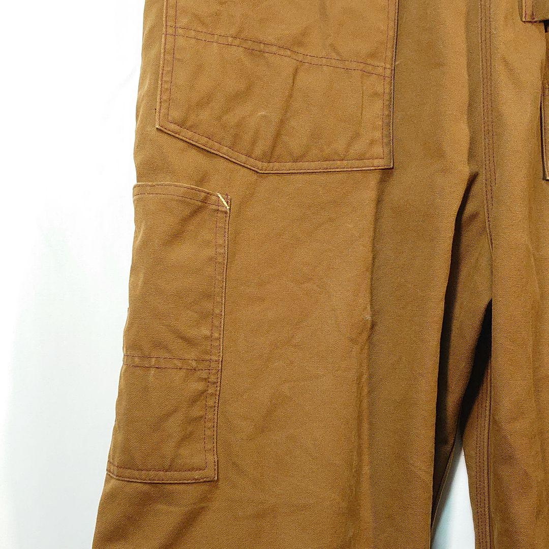 HEAD LIGHT 13oz ブラウンダック オーバーオール 32×32