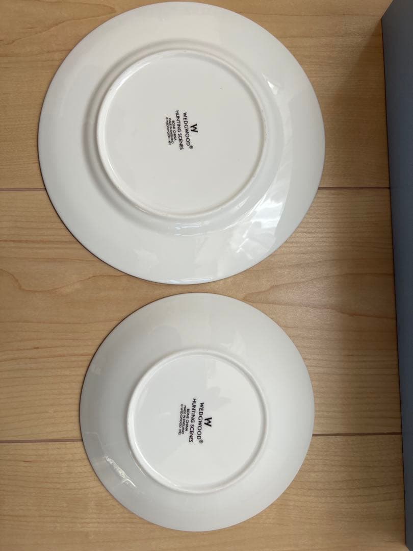 コールポート ハンティングシーン トリオ カップ&ソーサー デザートプレート