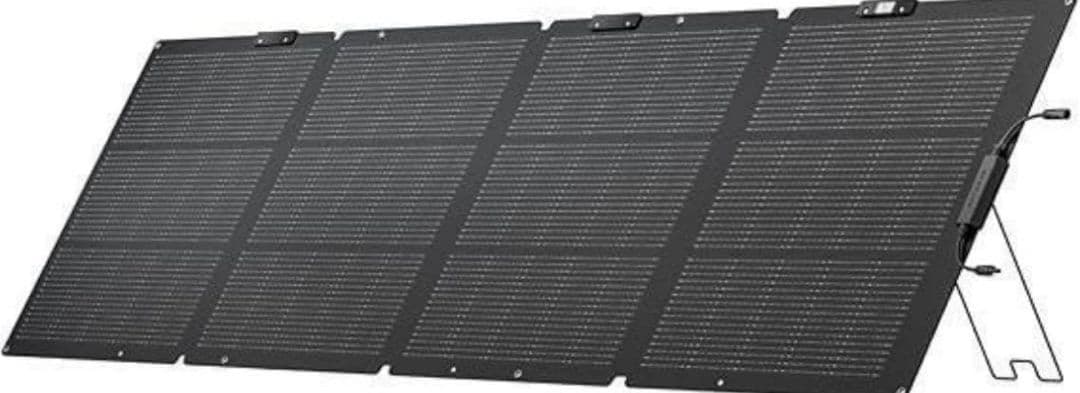 新品　EcoFlow 220WGEN2片面ソーラーパネル太陽光