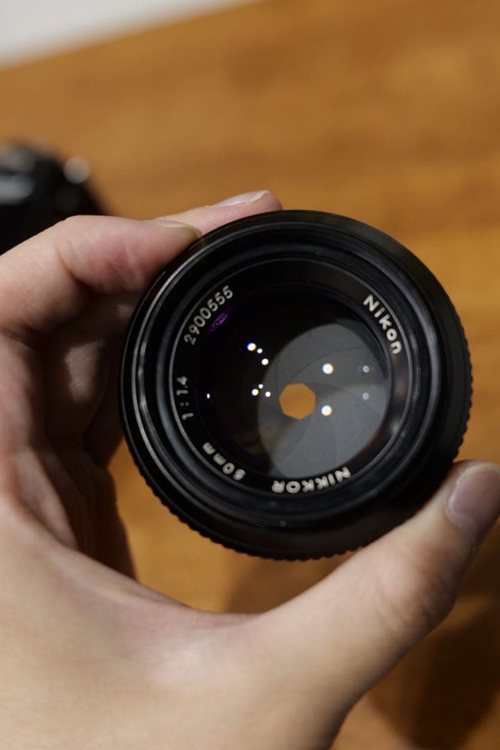 【動作確認済み】Nikon F3 アイレベルnew Nikkor50mmf1.4
