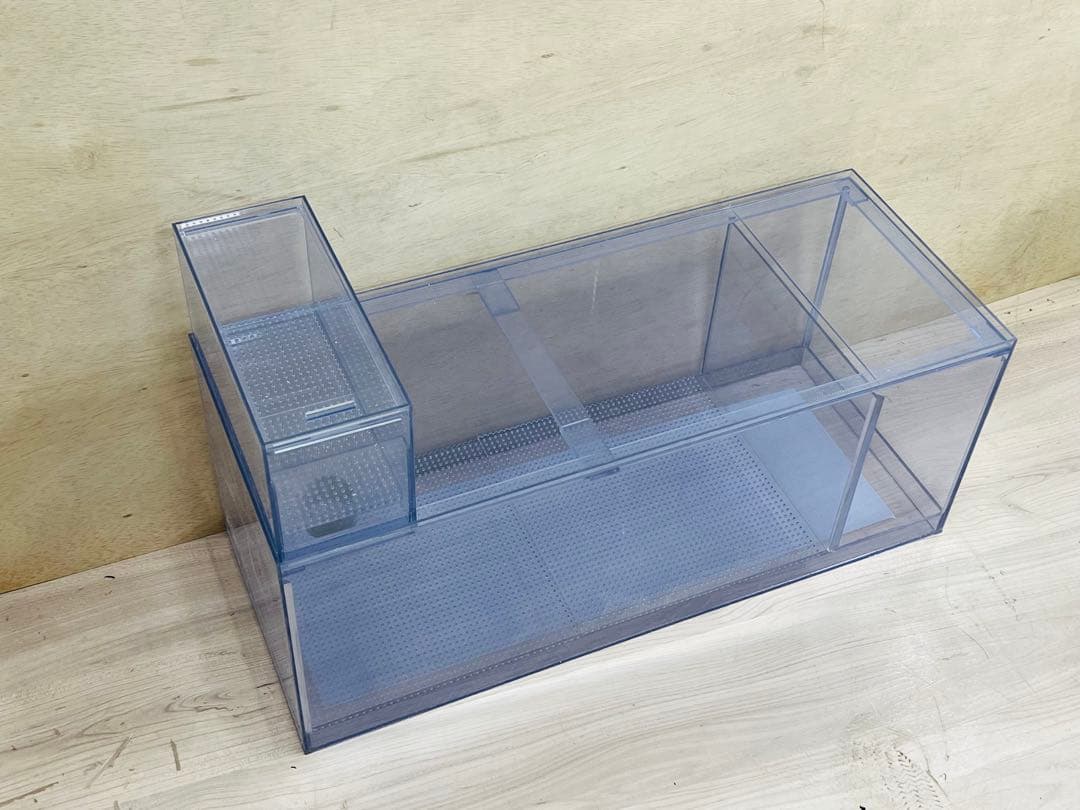 750×300×300 二層式　塩ビ濾過槽+ウールBOX