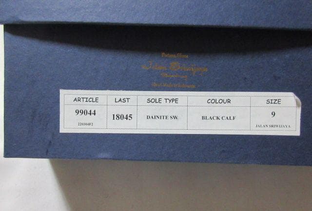 ジャランスリワヤ ブーツ JALAN SRIWIJAYA 99044 Uチップ
