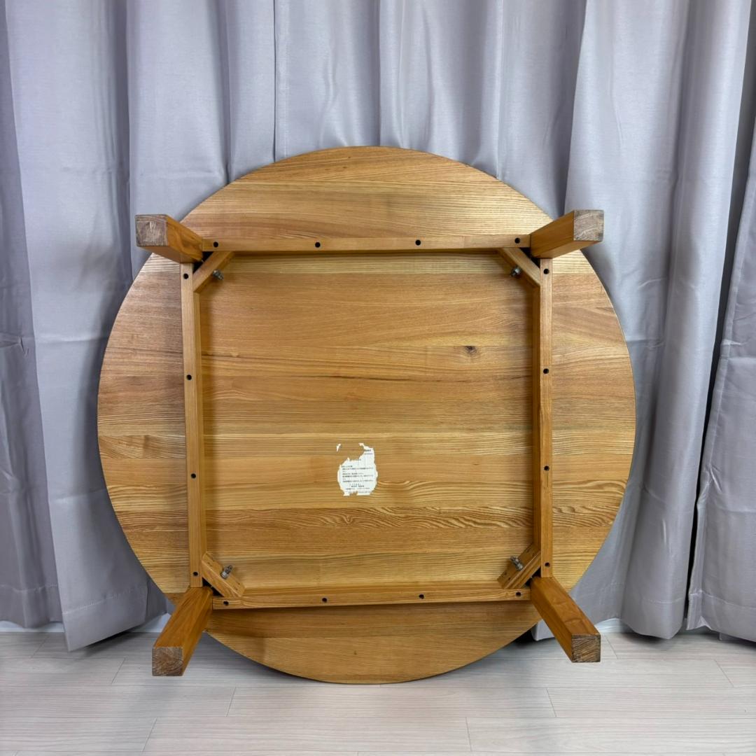 無印良品　ローテーブル　無垢材　1050W