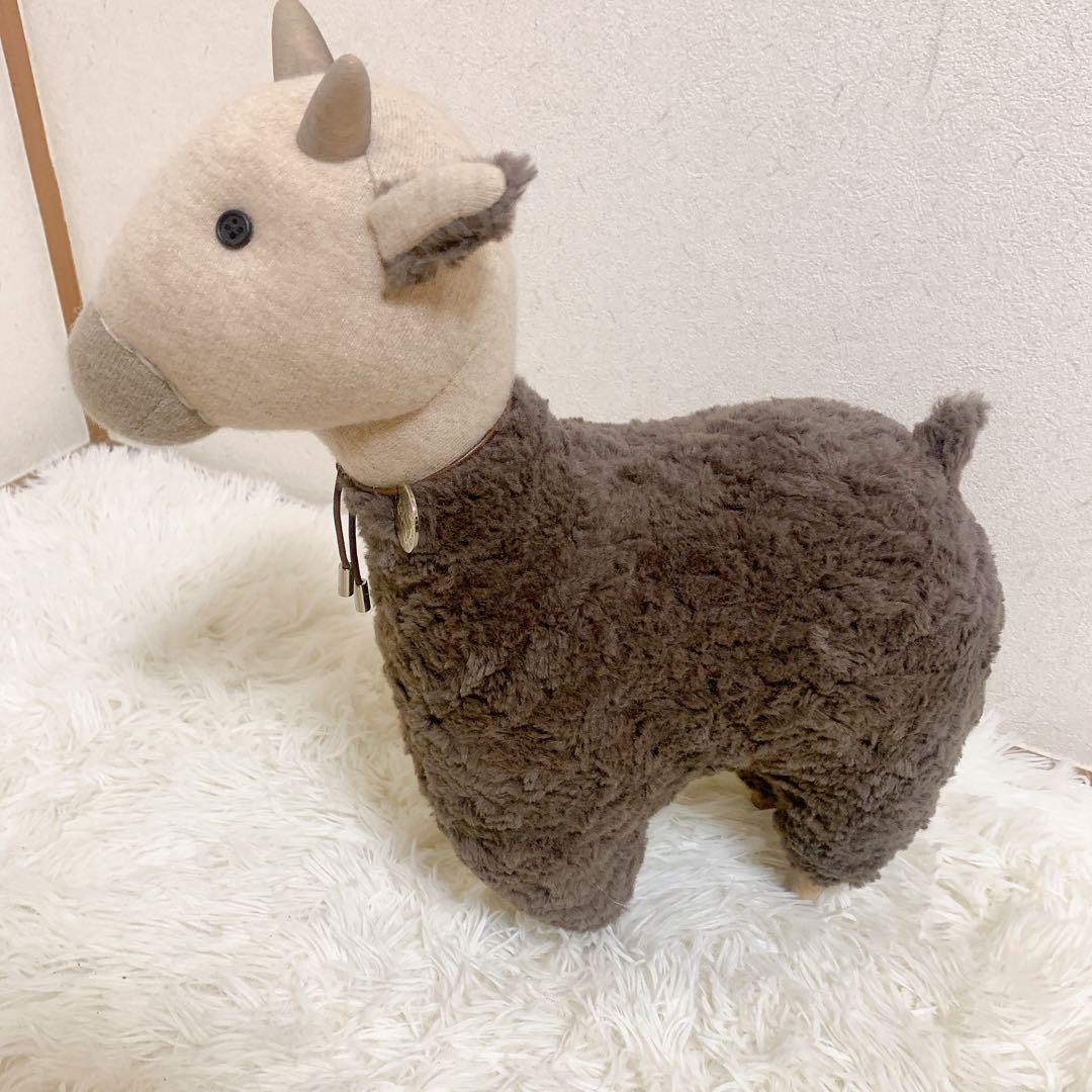 ブルネロクチネリ ヤギ ぬいぐるみ カシミヤ モヘア 希少 超レア オブジェ