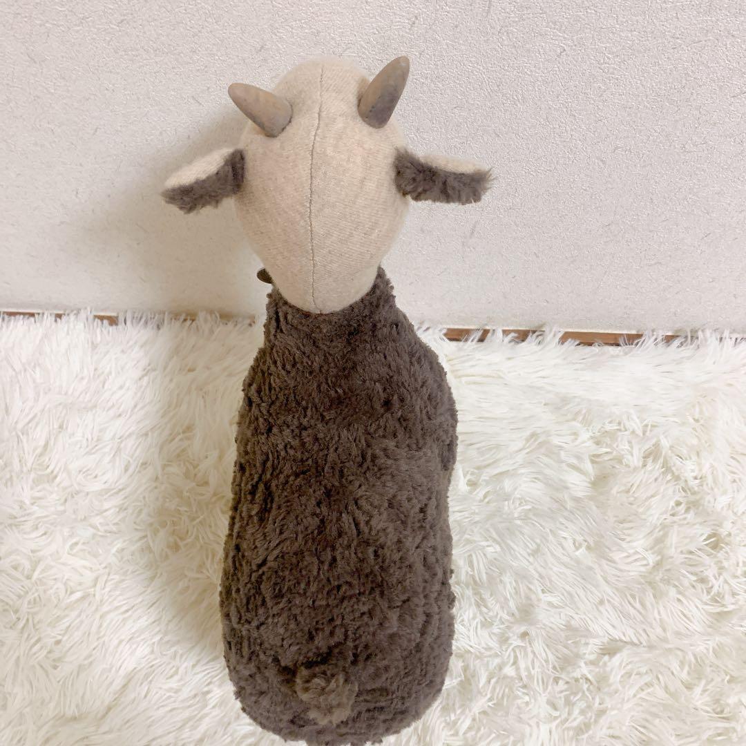 ブルネロクチネリ ヤギ ぬいぐるみ カシミヤ モヘア 希少 超レア オブジェ