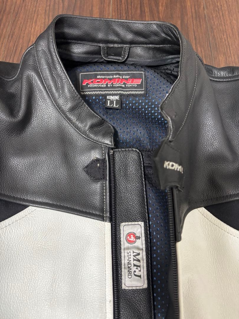 KOMINE レーシングツナギ MFJ公認　LL サイズ165〜175cm推奨