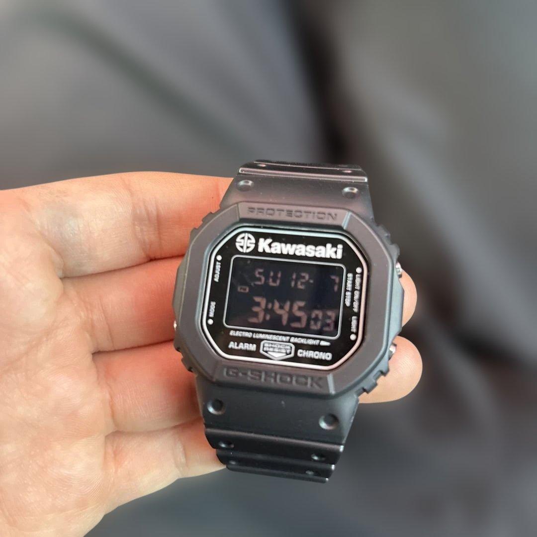 最安値‼️G-SHOCKカワサキコラボ腕時計