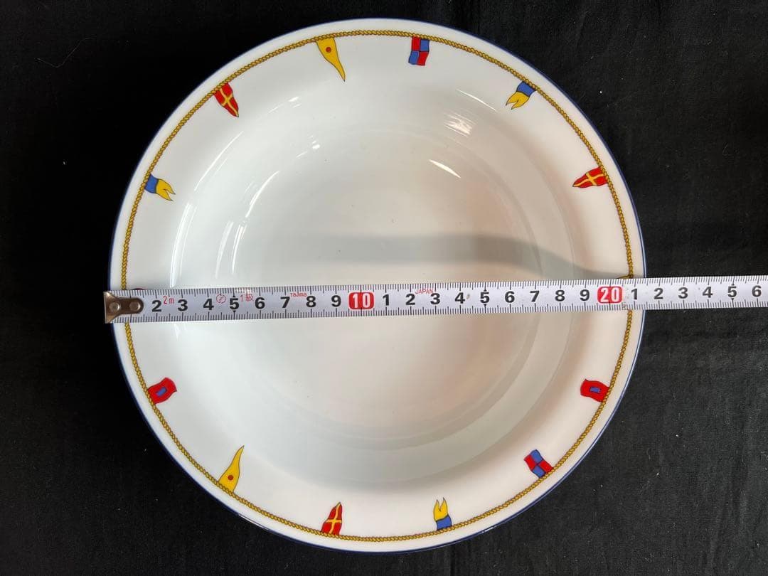 リチャードジノリ　クリッパー　スーププレート　21.5cm