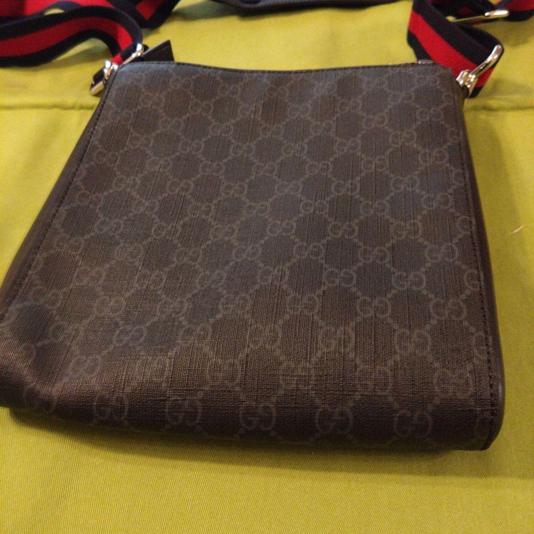 GUCCI グッチダークグレー ショルダーバッグ