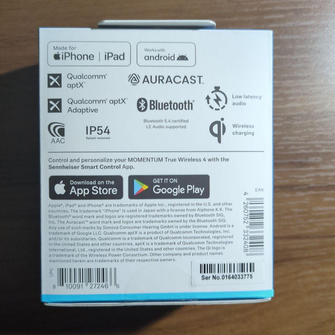 SENNHEISER Momentum TrueWireless 4 認定整備品