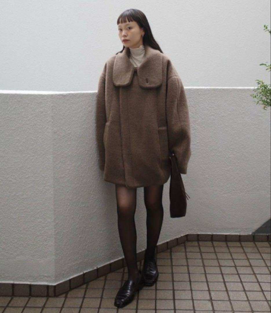 a出品です。24時間以内発送スタンドカラー　ブークレジャケット 36