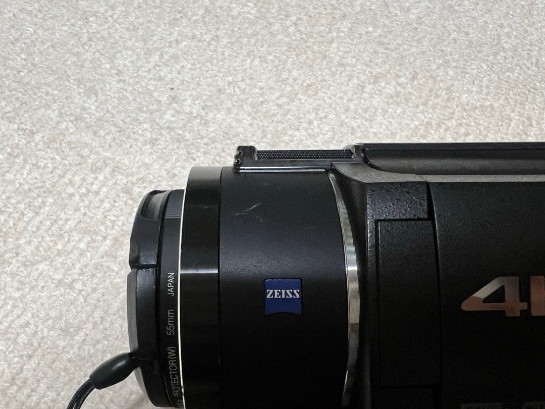 【SONY 4K ビデオカメラ FDR-AX45A】中古・動作確認済み