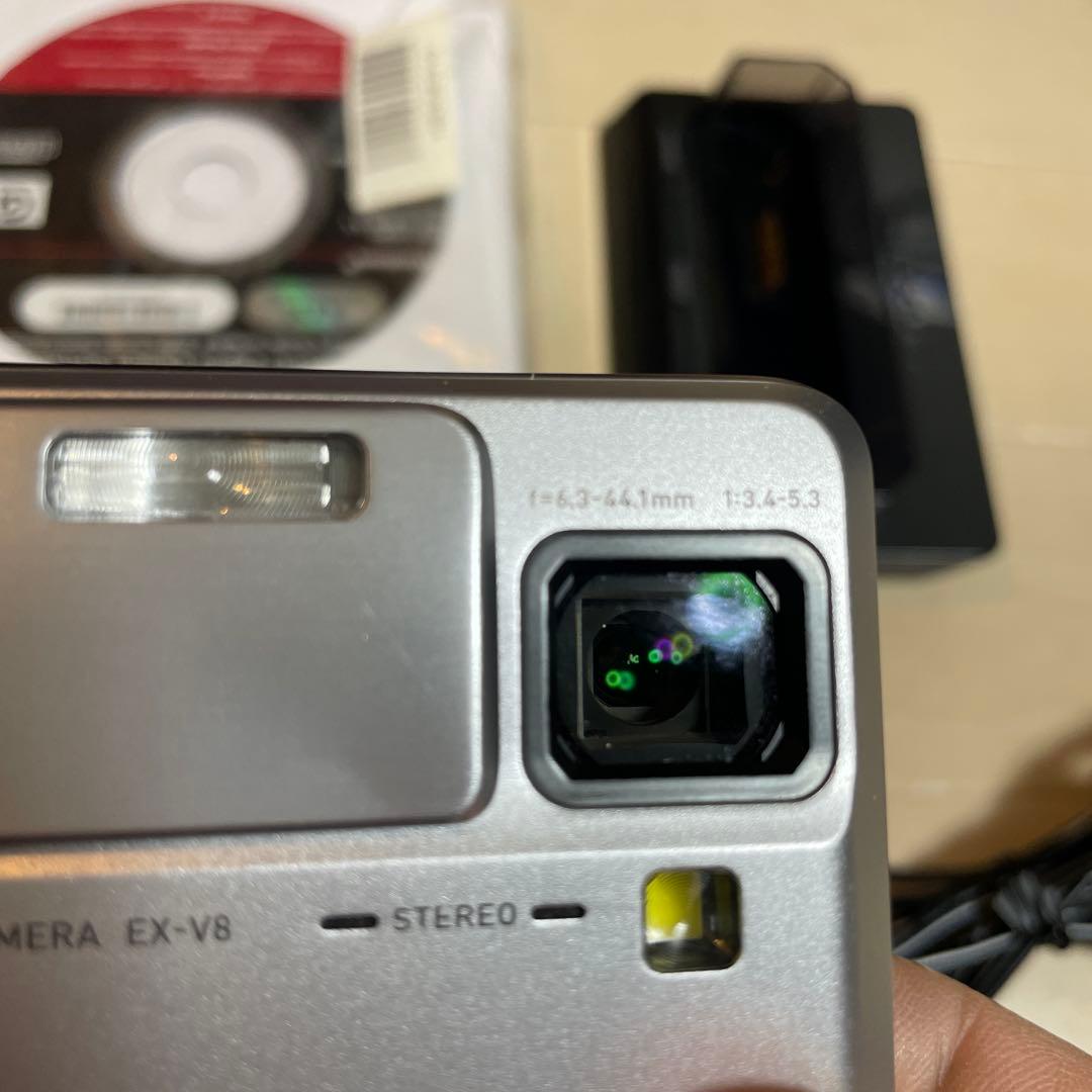 カシオ　EX-V8 デジタルカメラ　コンデジ　撮影可