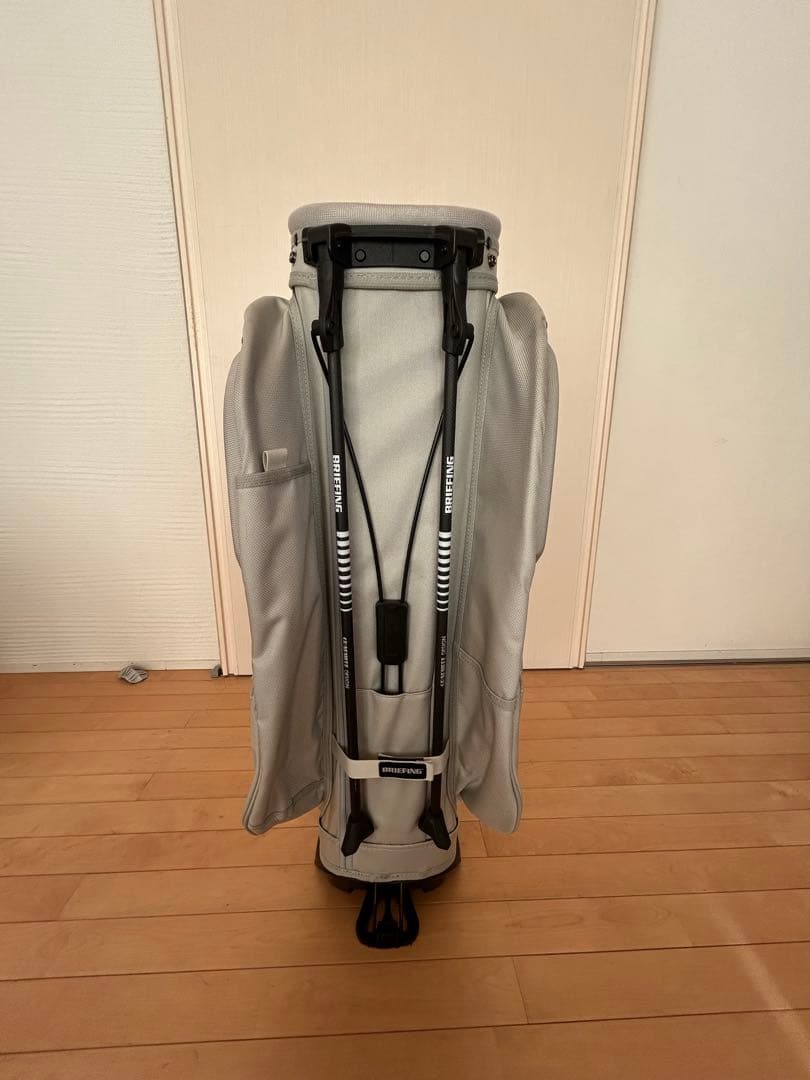 BRIEFING キャディバッグ CR-10 シルバー【希少】