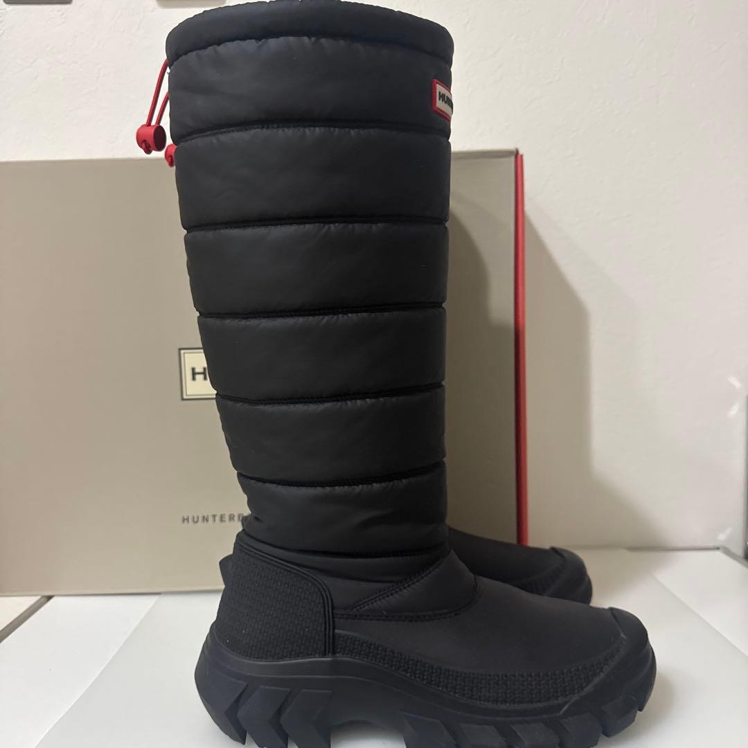 ハンター HUNTER イントレピットトールスノーブーツ 長靴　24cm
