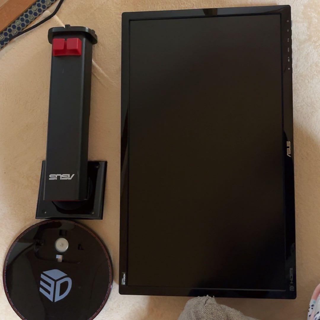 ラ*ン様 ASUS VG248QE ゲーミングモニター 24型フルHD 1ms