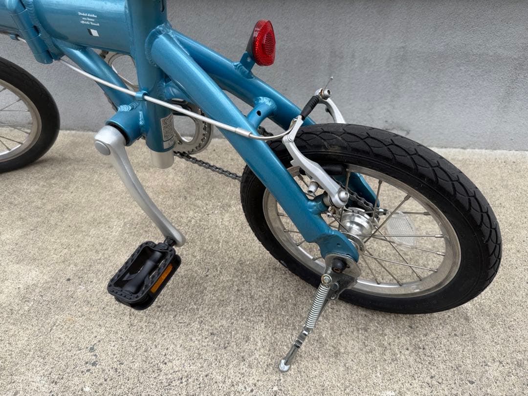 RENAULT 折りたたみ自転車 青　LIGHT8