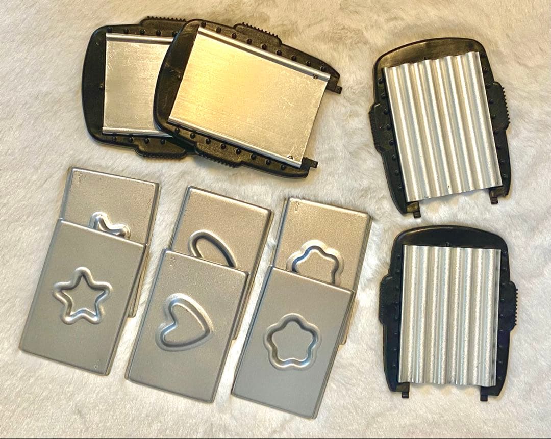 パワーパフガールズアイロン、 ストレートブラシ、めじるしアクセサリー　3点セット