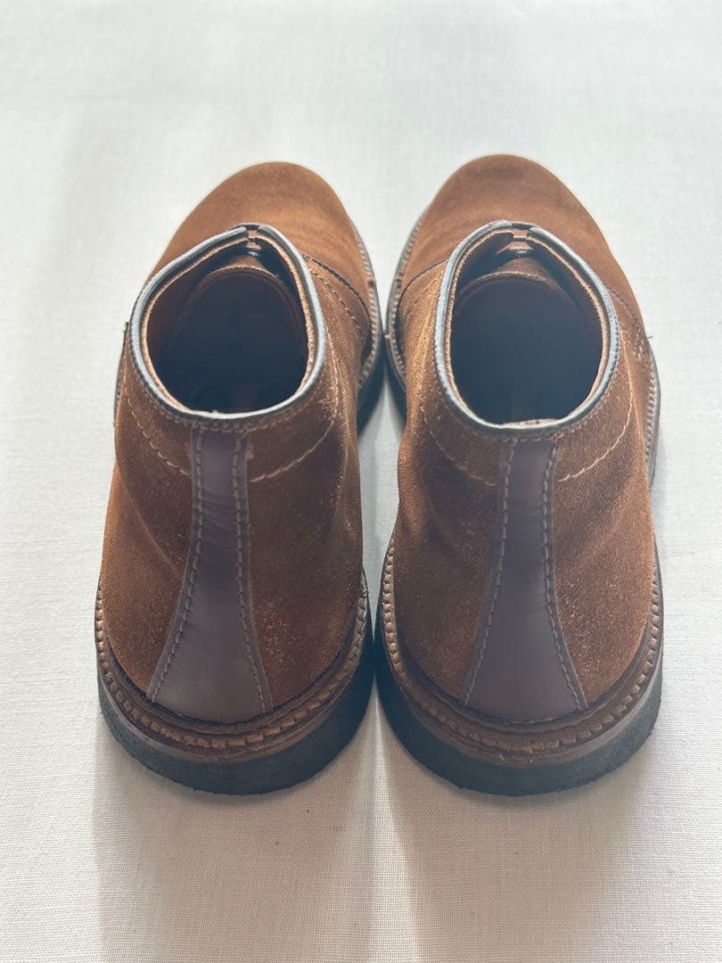 【美品良靴】ALDEN SUEDE CHUKKA BOOTS7D 13291