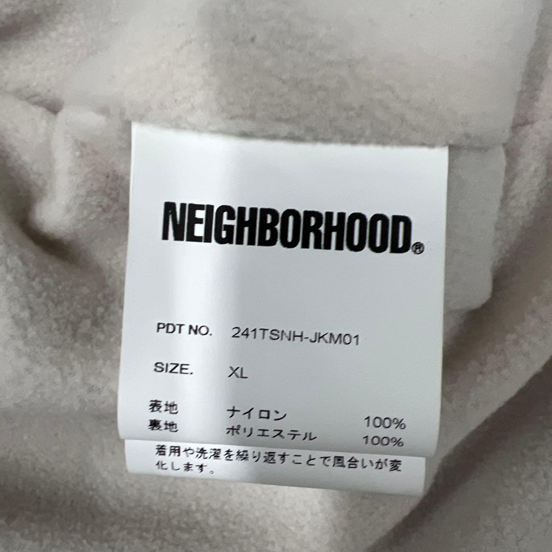 NEIGHBORHOOD ナイロン　裏フリースコーチジャケット　XL