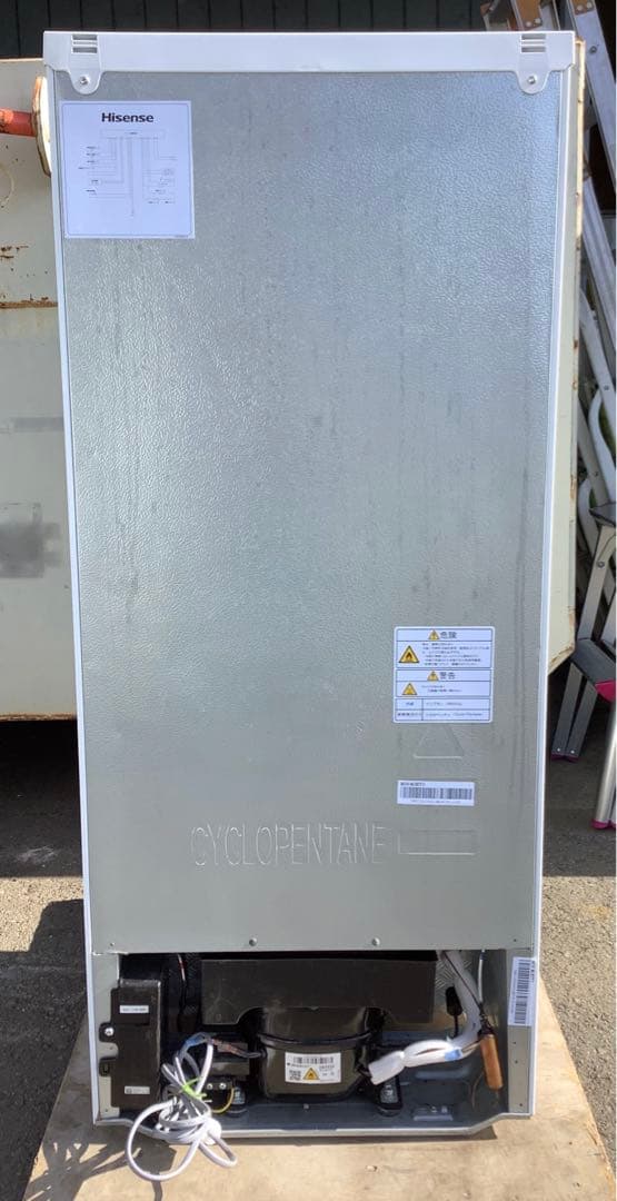 2022年製 ハイセンス 2ドア冷凍冷蔵庫 HR-G13C-W 135L