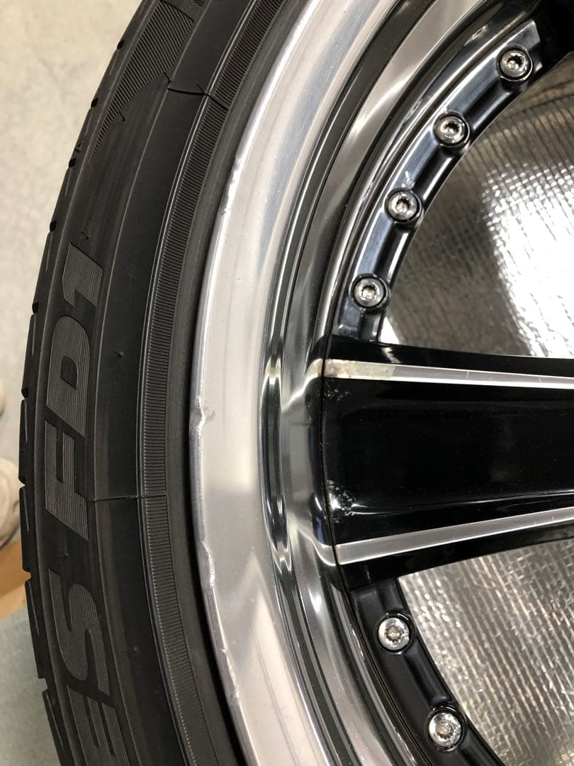 ウェッズ マーベリック 005s段リム 国産タイヤ4本セット