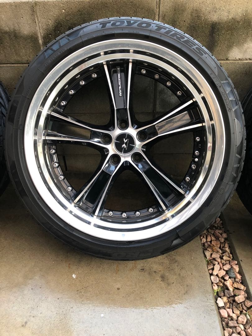 ウェッズ マーベリック 005s段リム 国産タイヤ4本セット