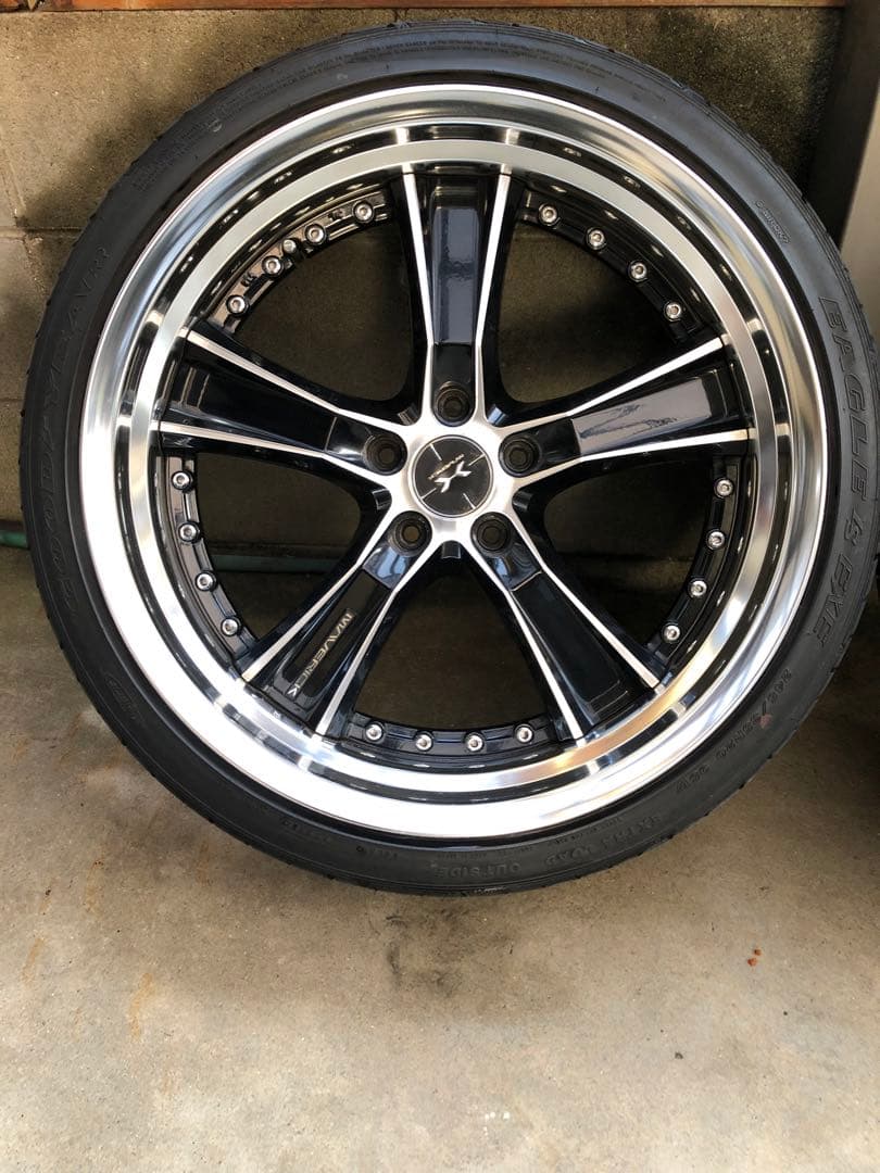 ウェッズ マーベリック 005s段リム 国産タイヤ4本セット