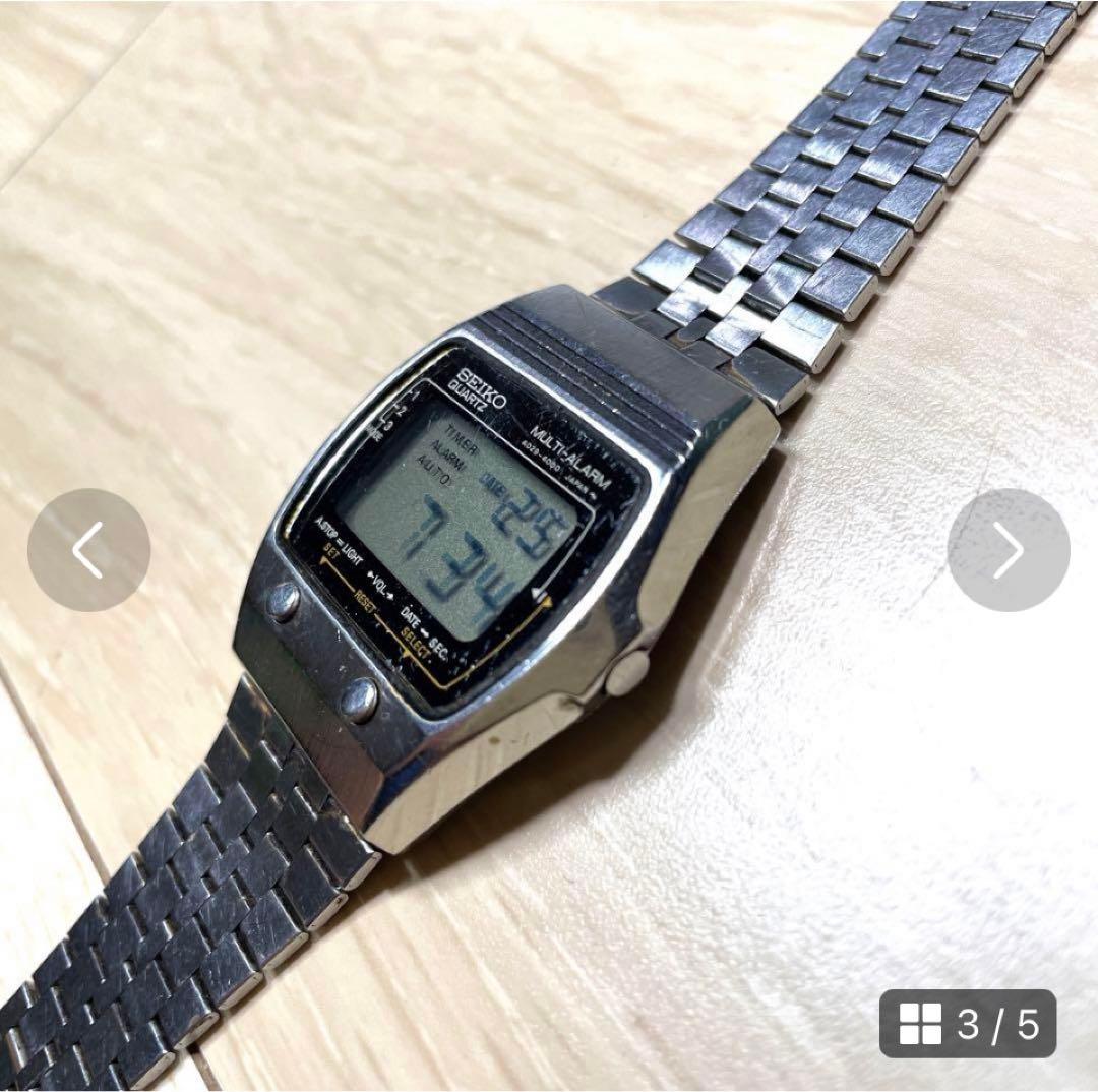 SEIKO QUARTZ MULTI-ALARM 腕時計