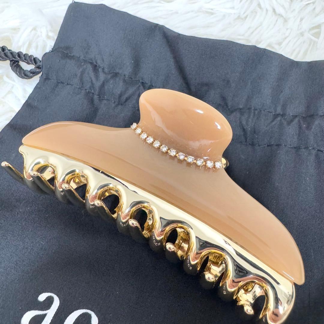 acca アッカ ヘアクリップ Lベージュ ニューコラーナ