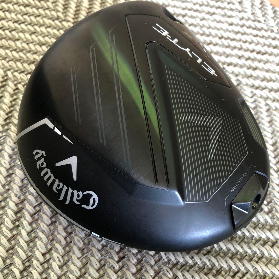 希少callawayELYTEドライバー　ナイトエディション