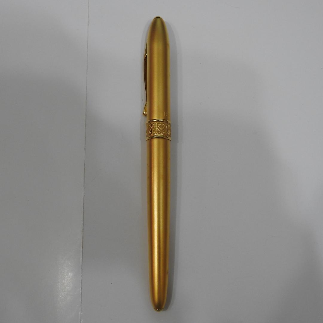 英雄 HERO PEN FACTORY ゴールド万年筆 14K